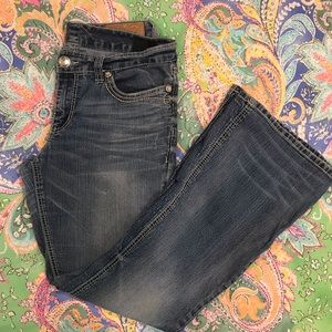 Seven7 Light Wash Flare leg Jeans sz 10
